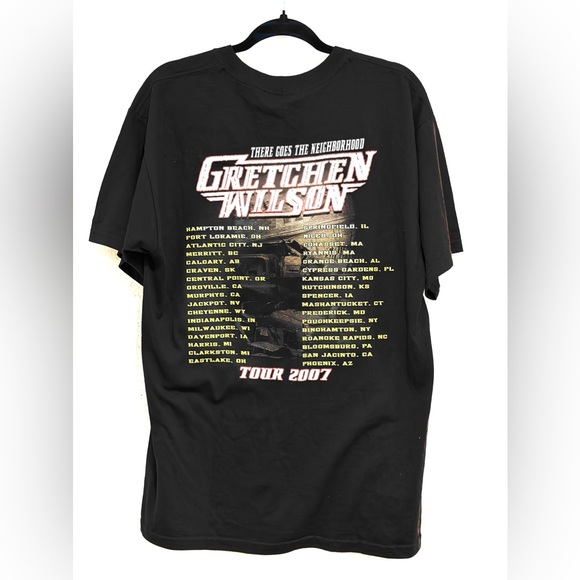 Vintage Concert Tee with Double Sided Hits Unisex SZ LRG - Picture 4 of 8